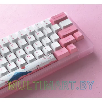 Клавиатура Akko ACR 59 Acrylic Tokyo (Akko CS Jelly Pink) картинка 3